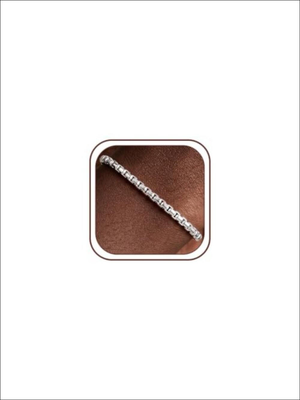 S925 Sterling Silver Bamboo Style Bracelet for Women
